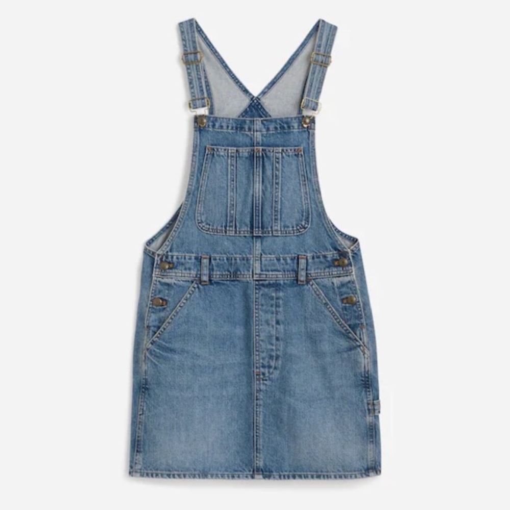 NWT Madewell Boxy Mini Skirtall in Billings Wash - Small